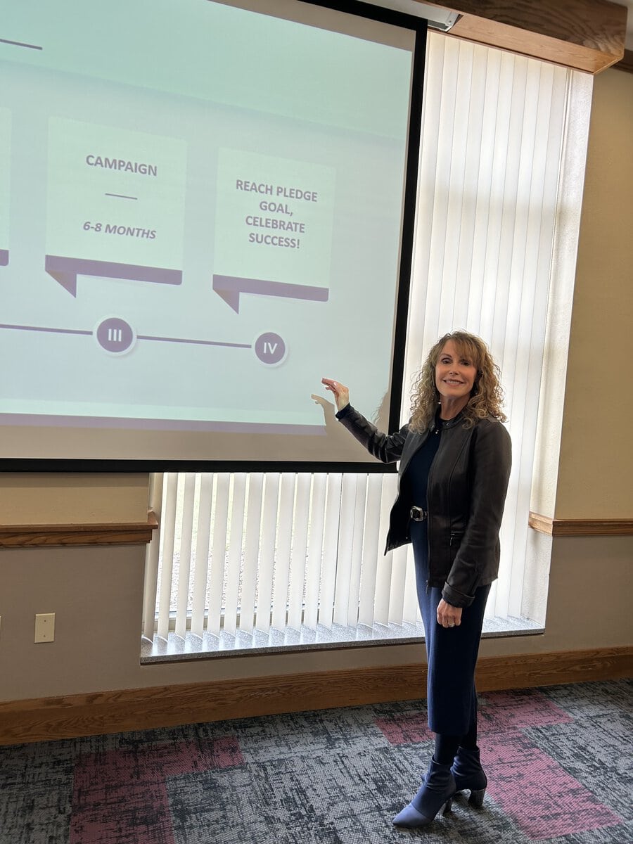 Effective Nonprofit Fundraising Strategies Presentation At Crescendo Consulting Llp Office.
