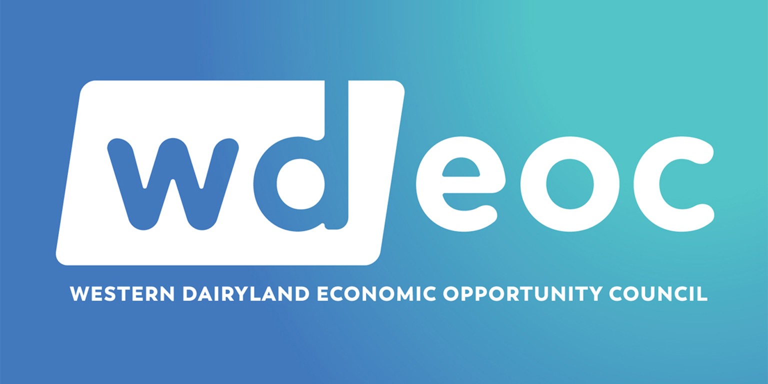 Wd-Eoc Western Dairyland Economic Opportunity Council Logo For Regional Business Growth And Community Development.